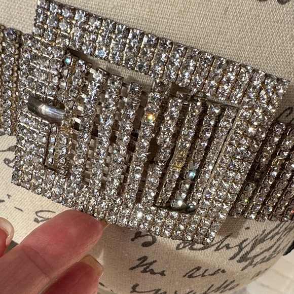 Silver Rhinestone Belt - Picture 7 of 11